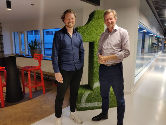 Joël Voordewind en zijn zoon Manuel kozen allebei voor een carrière in de politiek