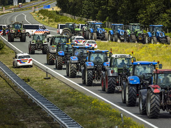 Boerenprotesten krijgen meer steun dan klimaatprotesten