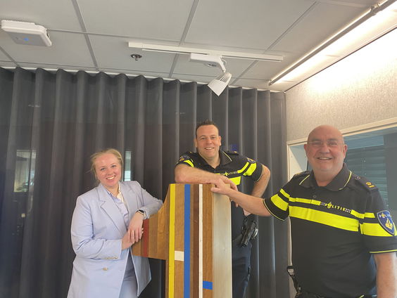 Anton de Bruijn, Willem Hendriks en Anne-Sophie Fritschij over 75 jaar vrijwillige politie