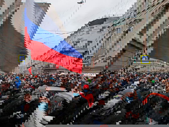 Het rommelt weer in Russische steden