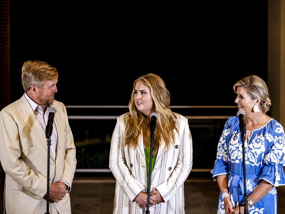Hoe ervaarde prinses Amalia haar eerste bezoek aan de Caribische eilanden?