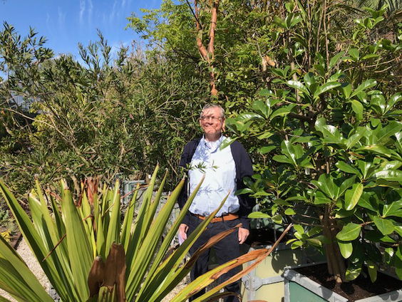 Het Uitzendbureau: Marcel in de Hortus Botanicus in Leiden.
