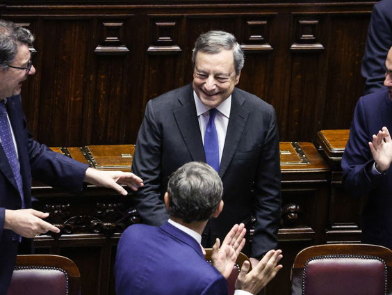 Draghi vertrekt definitief