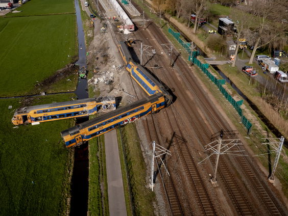 Hoe kijkt Voorschoten terug op het treinongeluk?