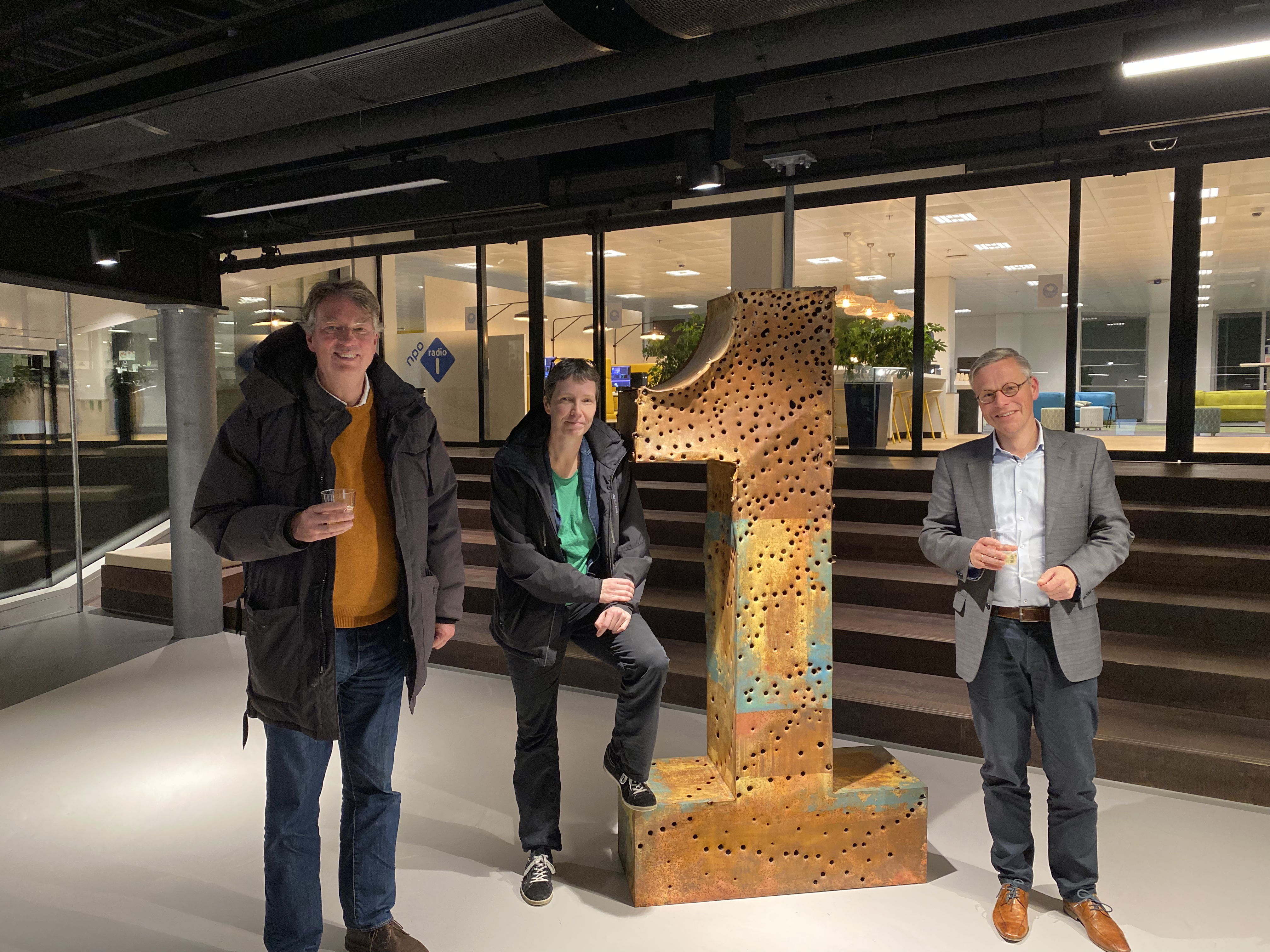 Het Nieuwsforum op kerstavond met Kirsten Verdel, Arend Jan Boekestijn