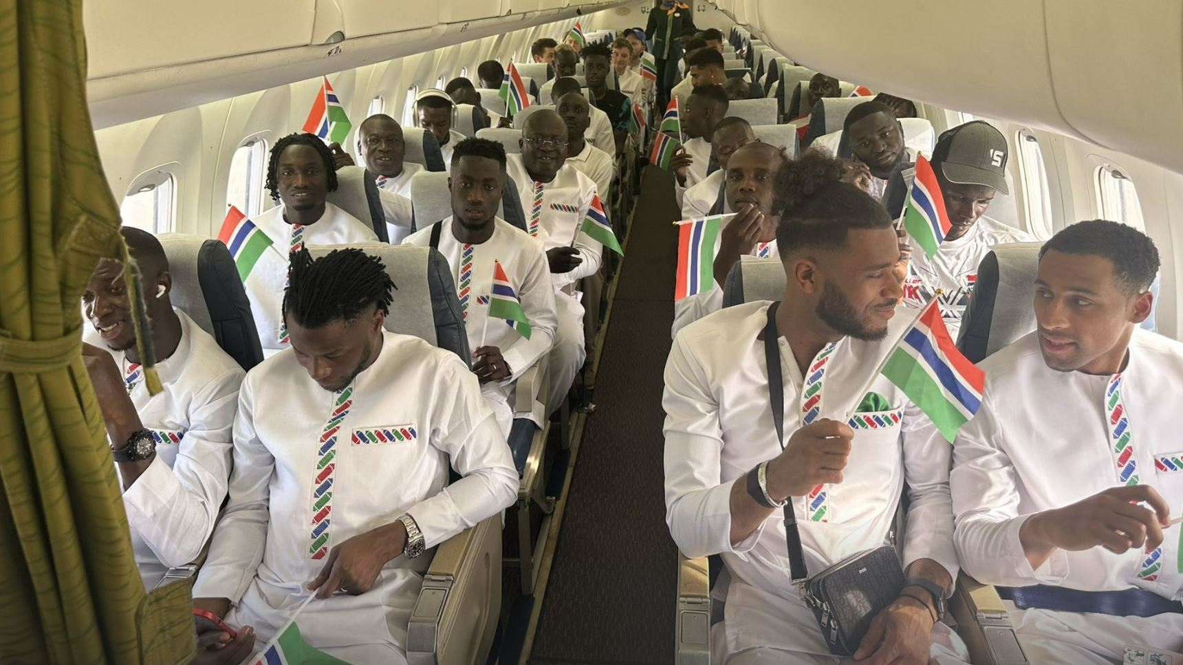 'Gambiaans team fysiek en mentaal in shock na bijna fatale vlucht