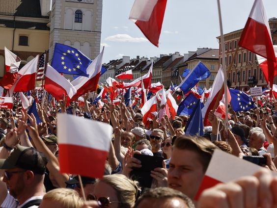Spanningen rond regering in Polen