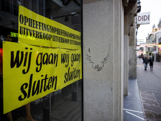 Aantal bedrijfsopheffingen toegenomen