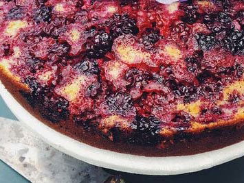 Yvette van Boven over haar favoriete zomerrecept; bramen-ricottacake
