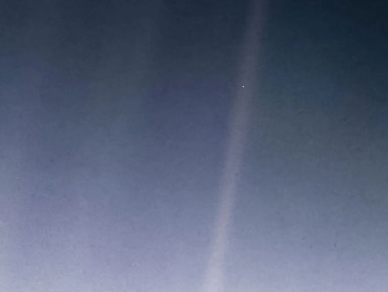 The pale blue dot
