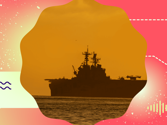 Russen op de Noordzee