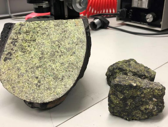 Olivijn is formidabele bondgenoot in strijd tegen klimaatverandering