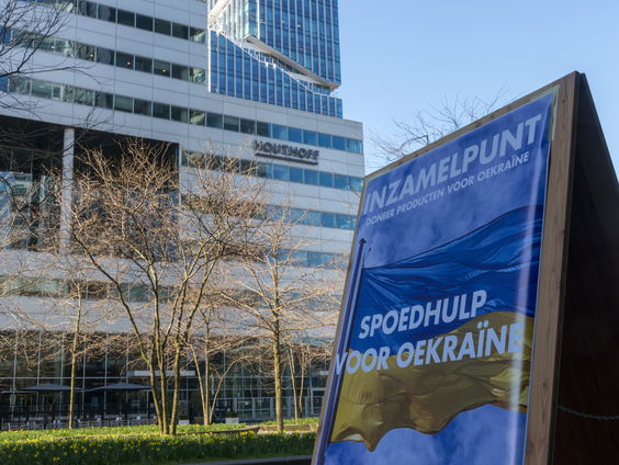 Hulporganisaties stoppen met spullen brengen naar Oekraïne