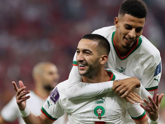 Marokko verrast op het WK voetbal