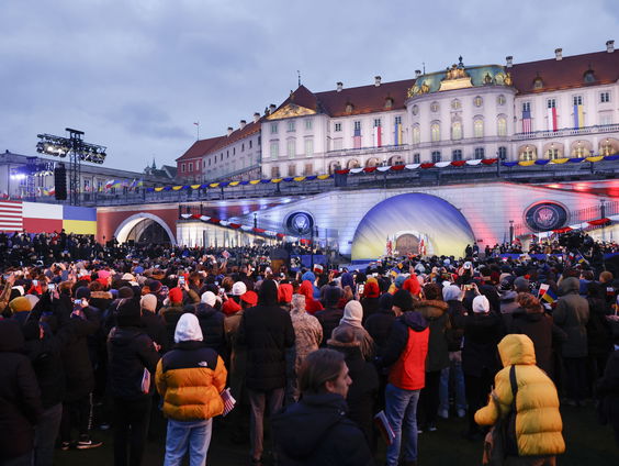 Biden geeft speech vanuit Polen
