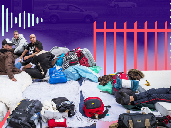 Asielzoekers stuiten in Nederland op hekken van tijd