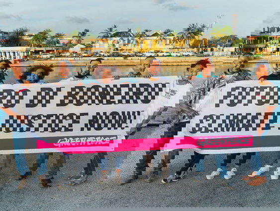 Greenpeace eist concrete actie van de Nederlandse overheid om Bonaire te beschermen