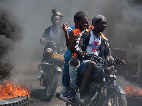 In stuurloos Haïti hebben bendes de macht
