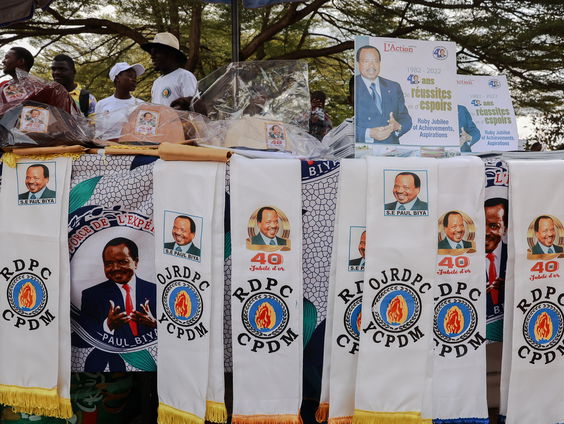 Paul Biya 40 jaar president van Kameroen