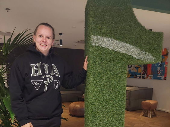 Het jonge kogelstoottalent: Jessica Schilder