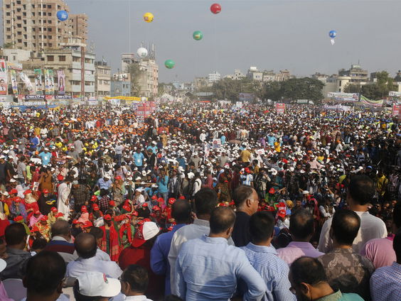 Bangladesh wanhoop nabij