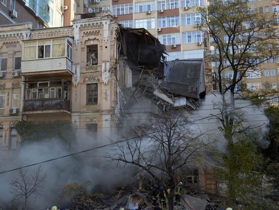 Jeroen de Jager in de schuilkelders van Kiev