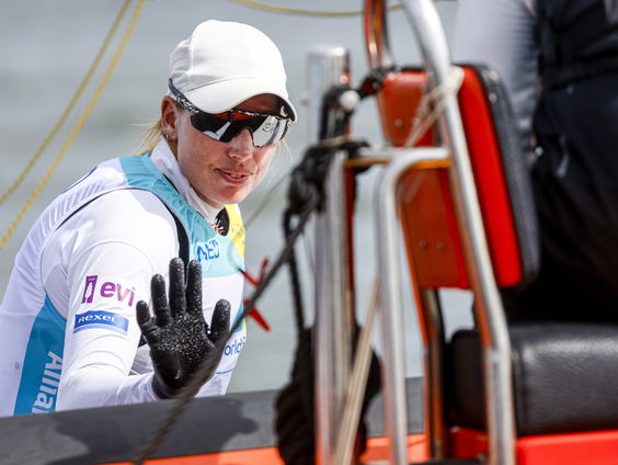Zeilster Marit Bouwmeester op jacht naar de Olympische Spelen
