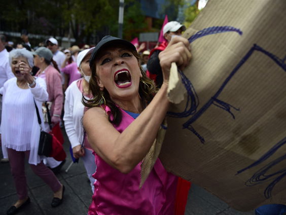 Mexicanen vrezen voor democratie