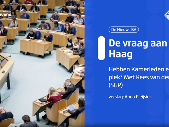 De Vraag aan Den Haag: Hebben Kamerleden een vaste stoel?