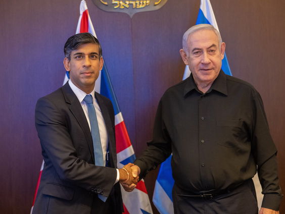 Wat hoopt Sunak met bezoek aan Israël te bereiken?