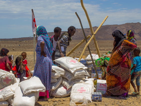 Geen voedselhulp aan Ethiopië