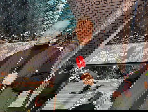 Stephan Komduur live vanuit kloppend hart inzamelingsactie Giro 555