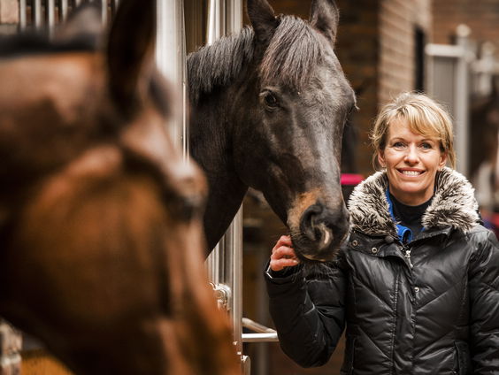 Drievoudig olympisch kampioen dressuur Anky van Grunsven kreeg trombose