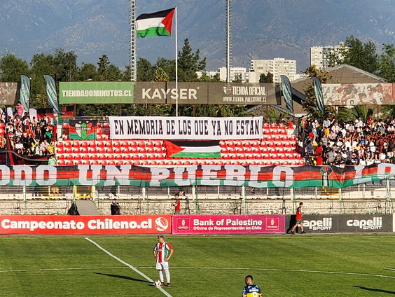 De Palestijnse voetbalclub in Chili
