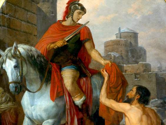 Wie was Sint-Maarten?