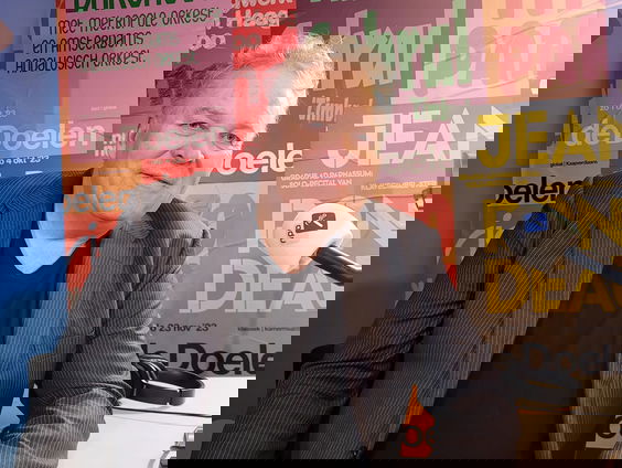 Columnist Marcel Verreck interviewde Mark Rutte in het Torentje