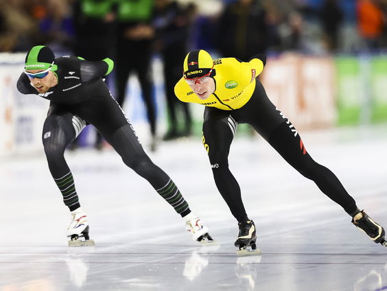 Bergsma vs Roest: schaatsleeuwen brullen bij opening schaatsseizoen