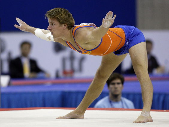 Het Rechterrijtje met oud-topturner Herre Zonderland