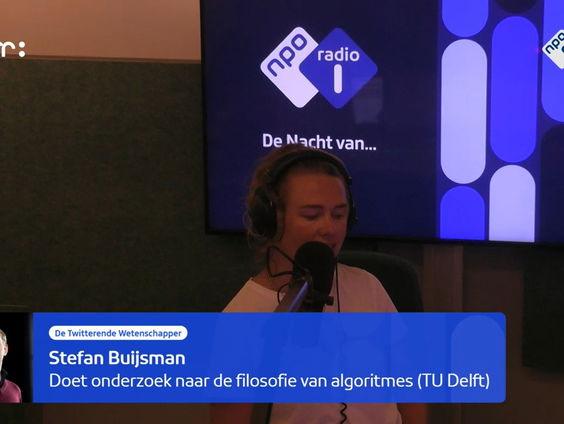 De Twitterende Wetenschapper: filosoof Stefan Buijsman over de filosofie van kunstmatige intelligentie