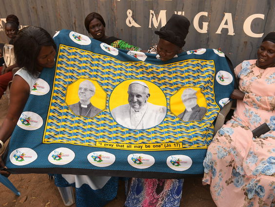 Paus Franciscus bezoekt DR Congo en Zuid-Soedan