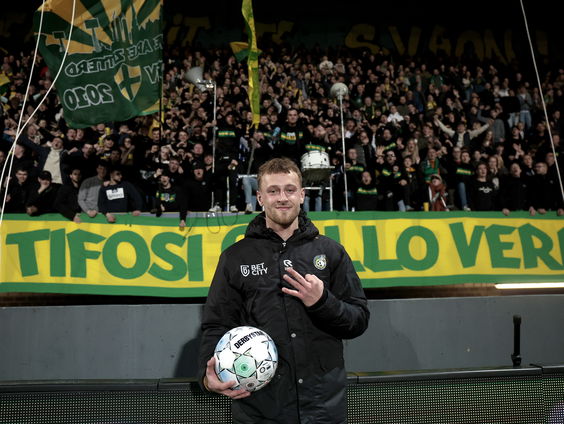 Kaj Sierhuis op zijn plek bij Fortuna Sittard