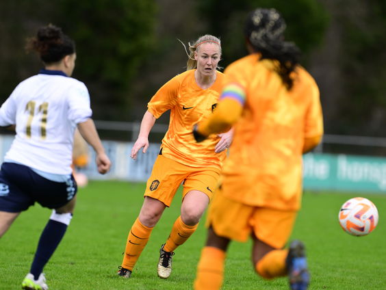 De Koninklijke HFC tegen de oud-internationals: 'Je wil toch winnen'
