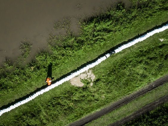 Crisisoefening IJssel, een simulatie van extreme regenval