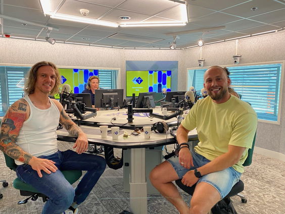 Ferry Zandvliet en Edino van Dorsten over hun podcast Over Leven