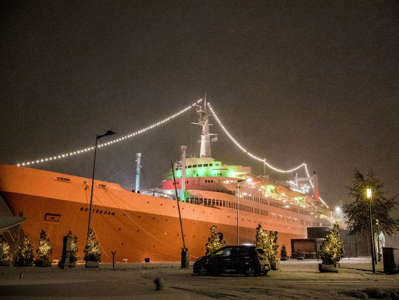 Kerstmis op USB-stick tijdens kerstdagen voor schippers