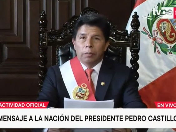 President Peru afgezet