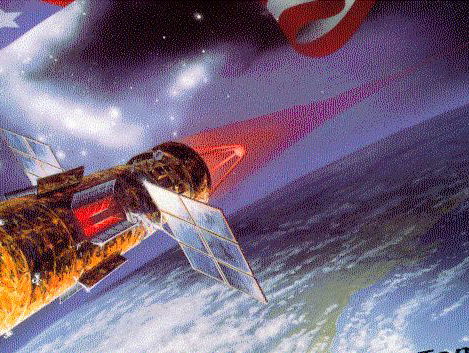 De bewapening van de ruimte