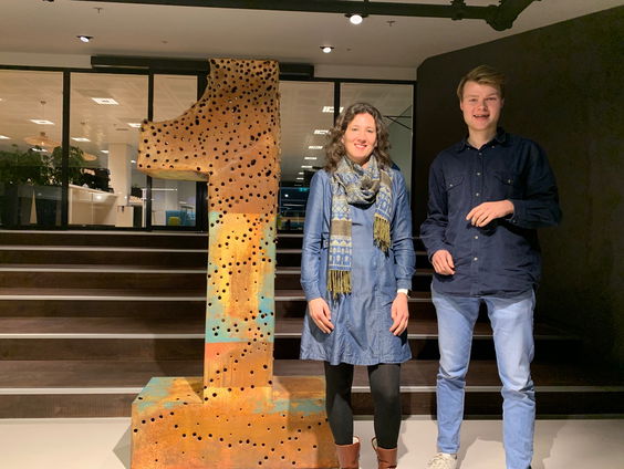 Anne-Mareike Schol-Wetter en Heino Falcke over de 'Wetenschapsbijbel'