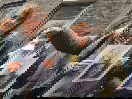 Solidariteitstocht voor de mensenrechten in Amersfoort