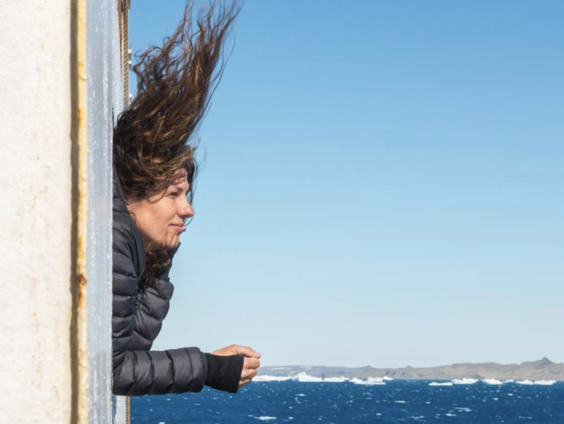 Esther Kokmeijer is verliefd op Antarctica